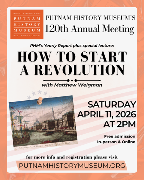 Annual Meeting and Lecture: How to Start a Revolution